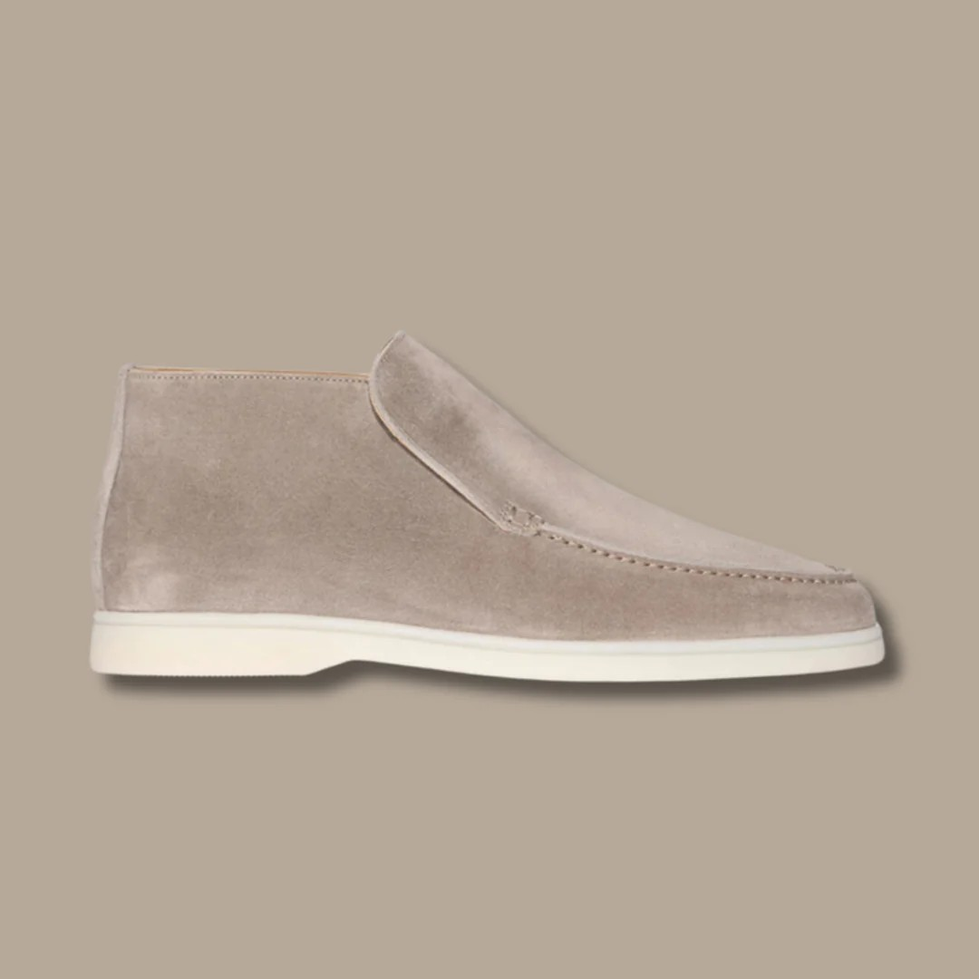 Men's Suede Loafers Classic Elegance Timeless Design Versatile Casual Wear