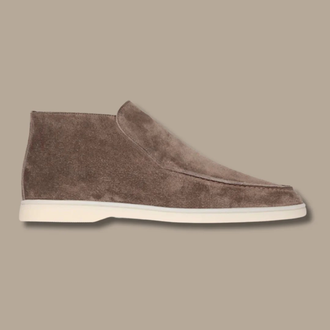 Men's Suede Loafers Classic Elegance Timeless Design Versatile Casual Wear