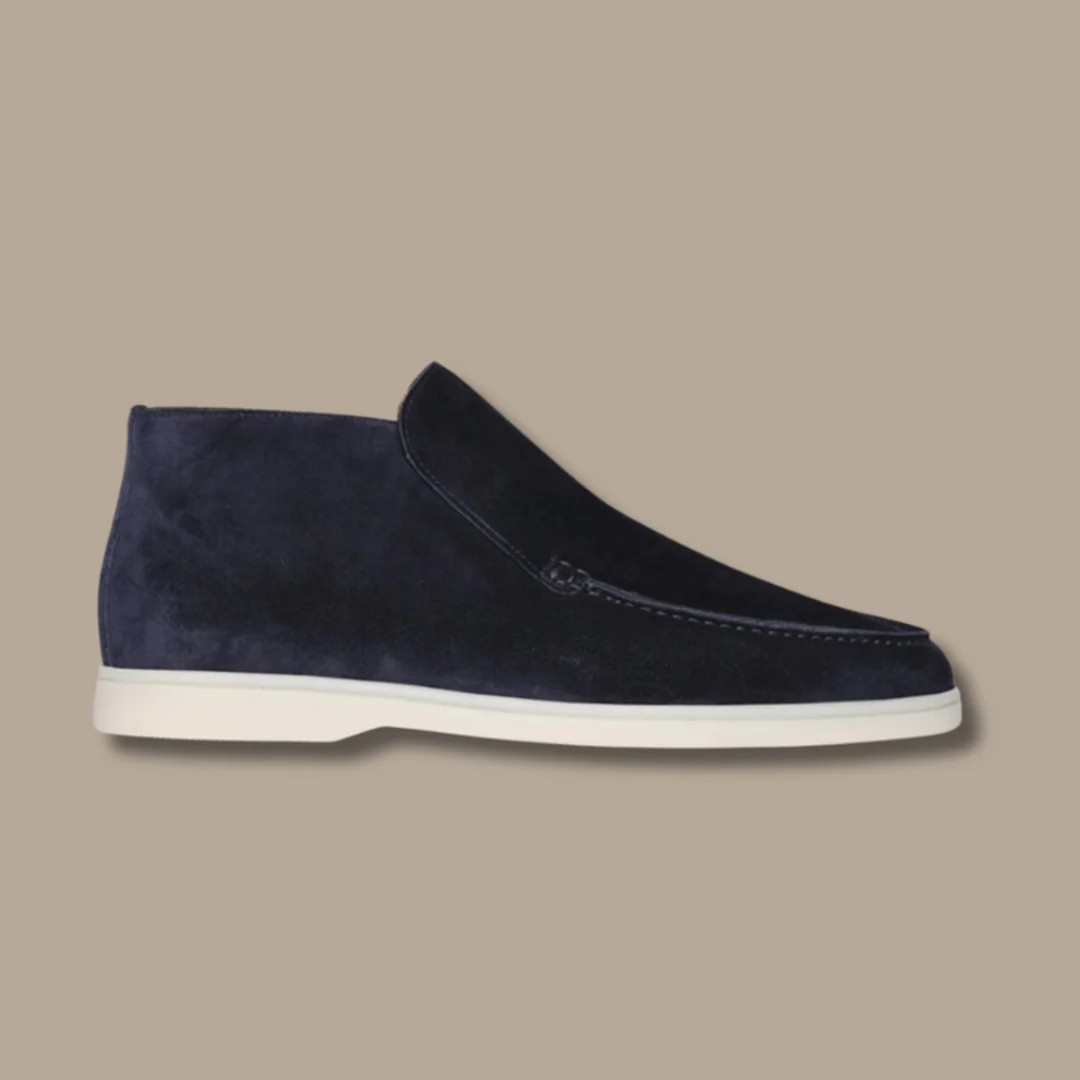 Men's Suede Loafers Classic Elegance Timeless Design Versatile Casual Wear