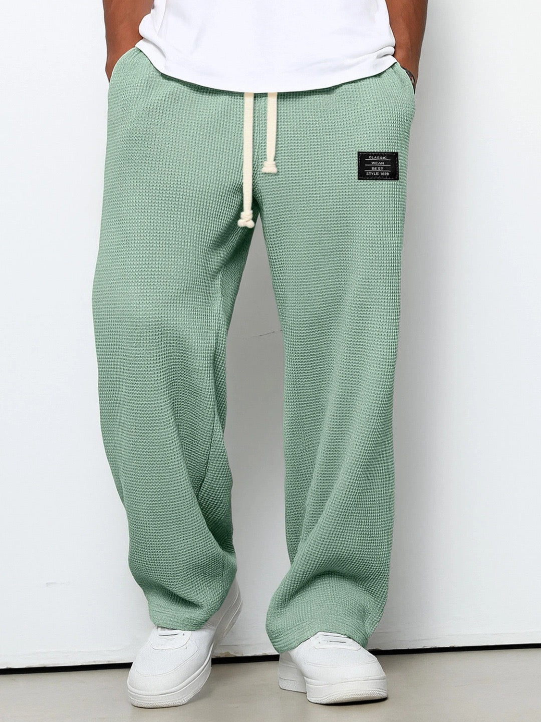 Men's Relaxed Fit Pants | Adjustable Waist