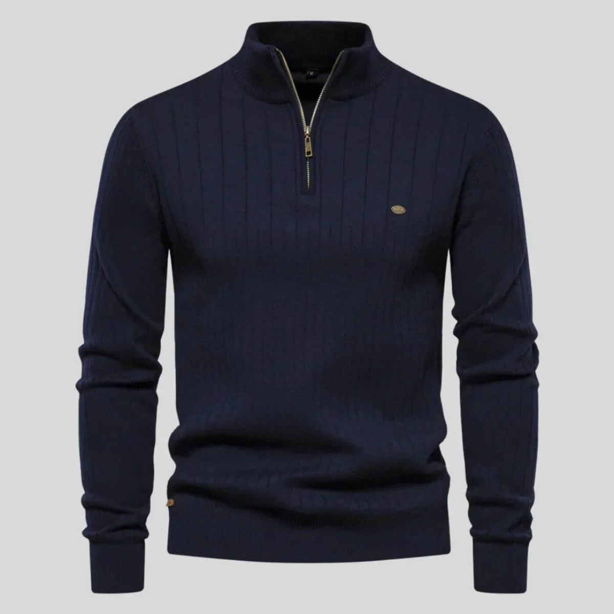 Men's Versatile Sweater Classic Fit Long Sleeve Crew Neck Everyday Casual