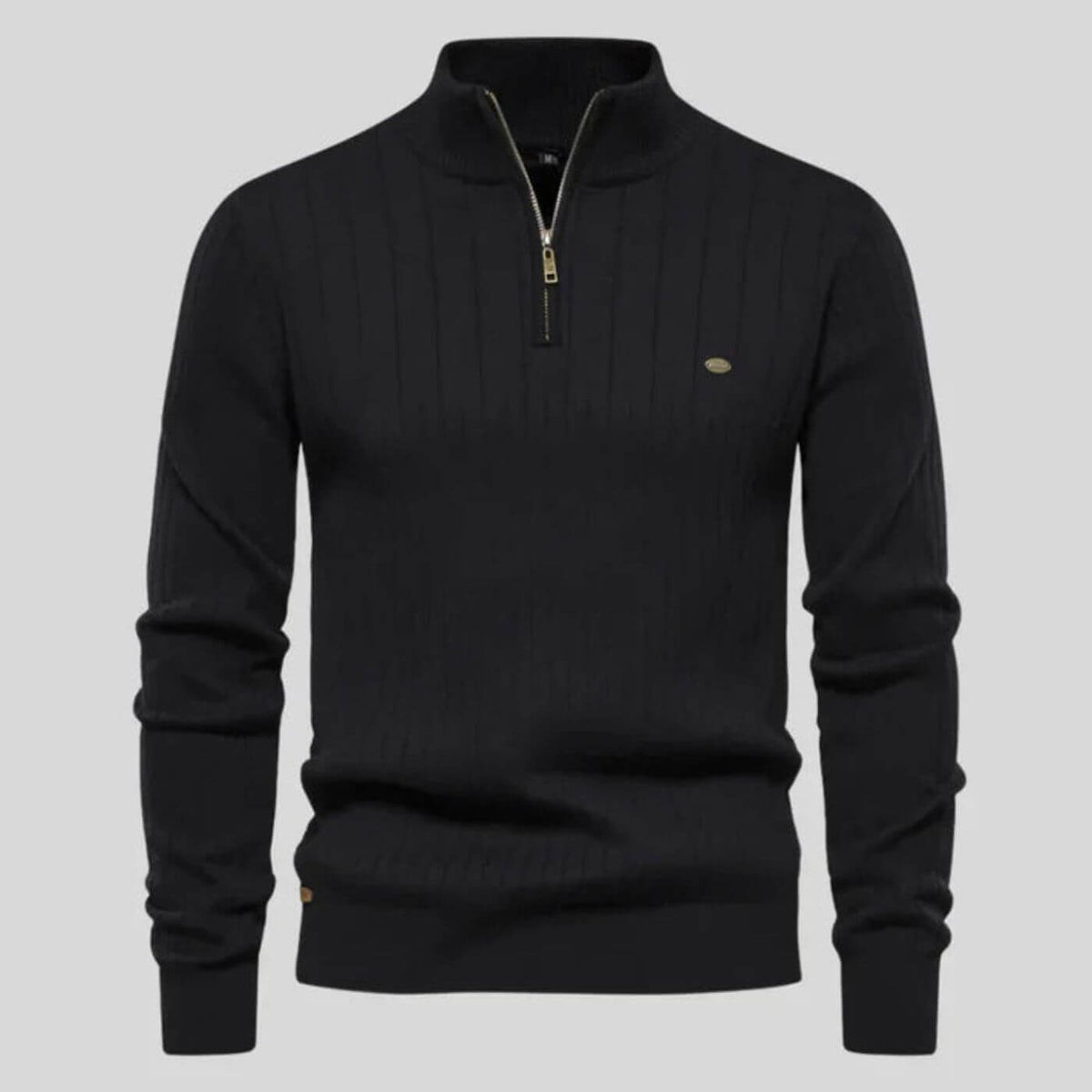 Men's Versatile Sweater Classic Fit Long Sleeve Crew Neck Everyday Casual