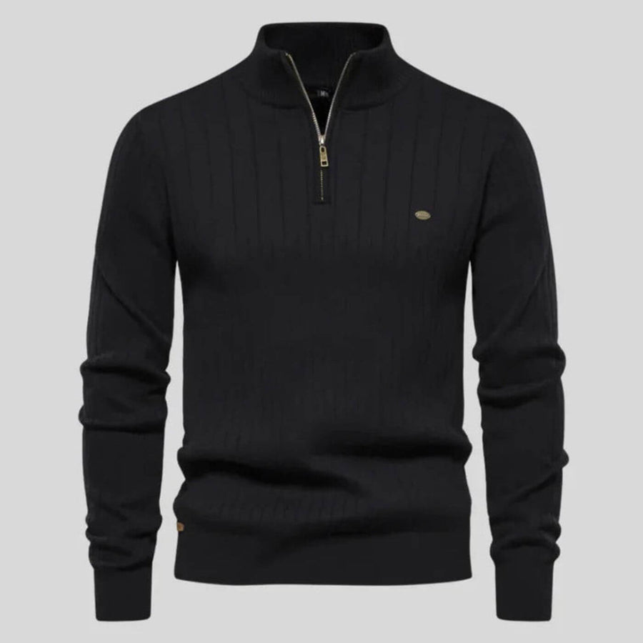 Men's Versatile Sweater Classic Fit Long Sleeve Crew Neck Everyday Casual