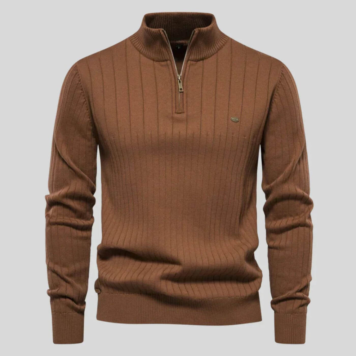 Men's Versatile Sweater Classic Fit Long Sleeve Crew Neck Everyday Casual