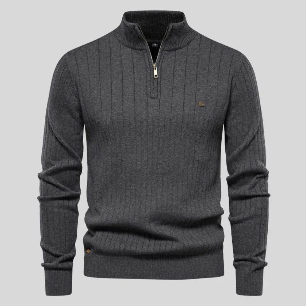 Men's Versatile Sweater Classic Fit Long Sleeve Crew Neck Everyday Casual