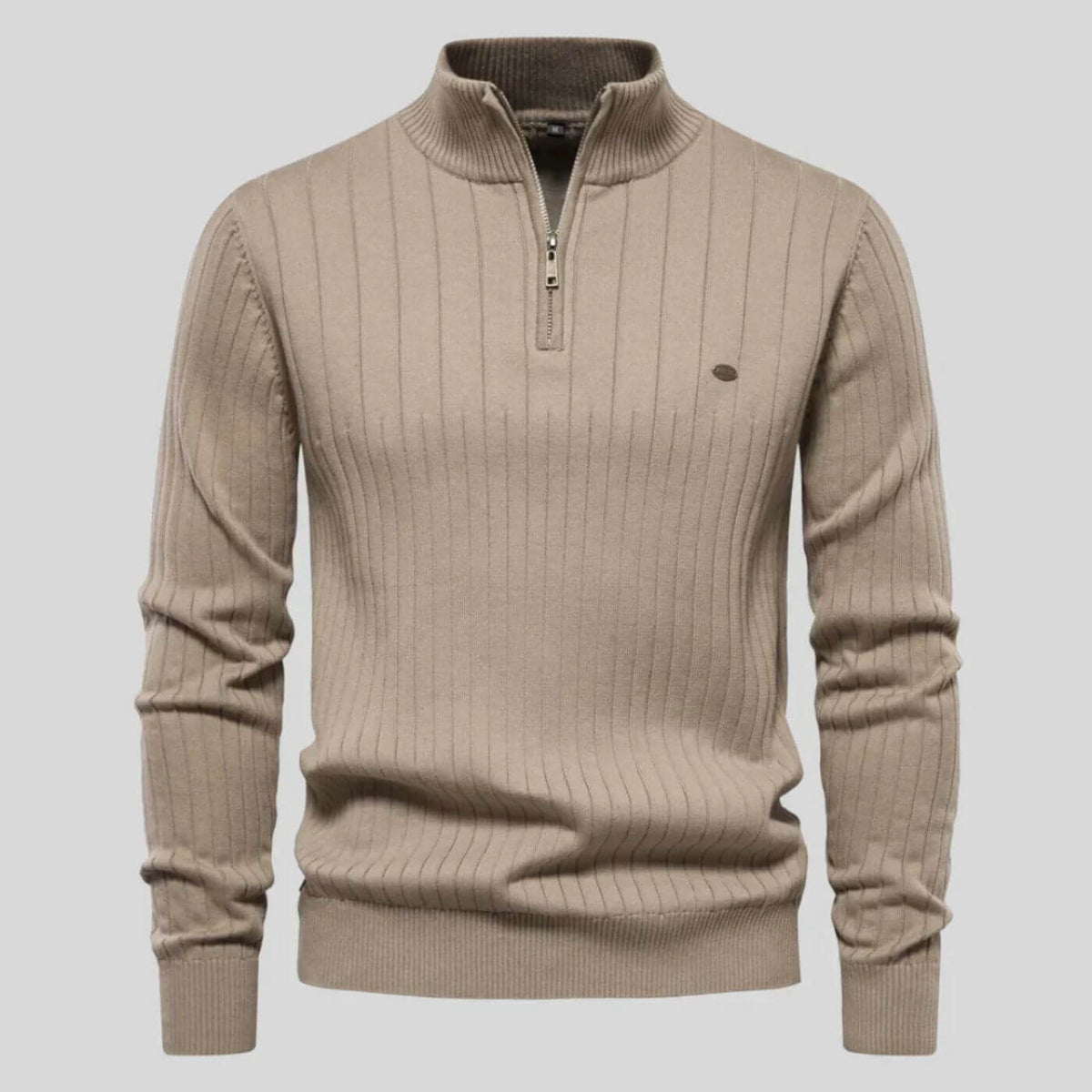 Men's Versatile Sweater Classic Fit Long Sleeve Crew Neck Everyday Casual