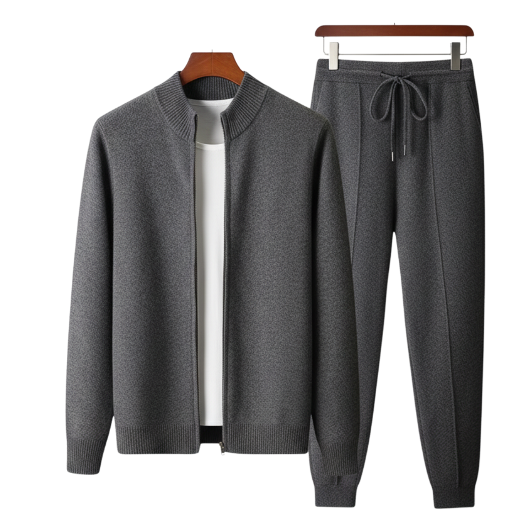 Men's Casual Tracksuit | Modern Wool