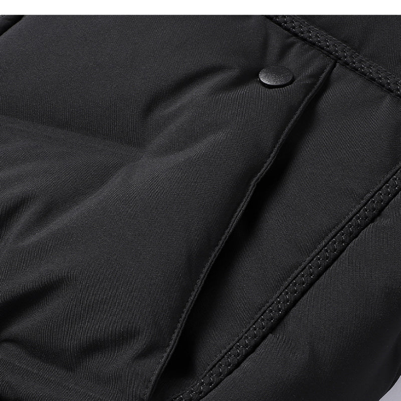 Men's Casual Bomber Jacket Zip Closure Ribbed Cuffs Everyday Layering