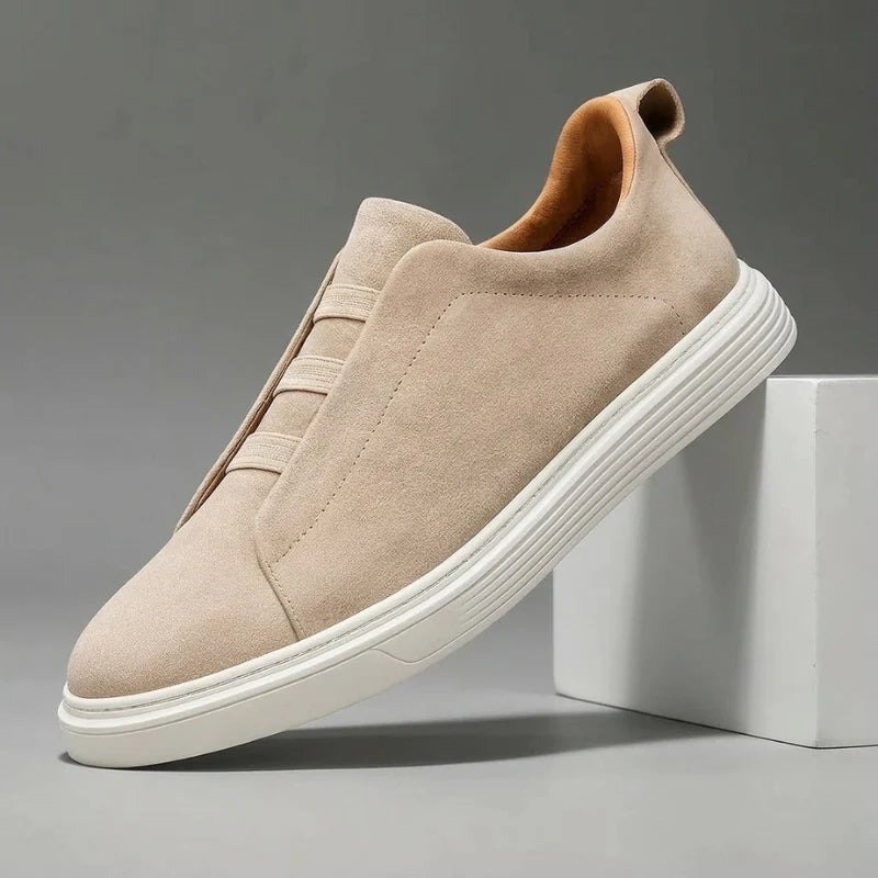 Men’s Stylish Suede Slip-On Sneakers | Casual