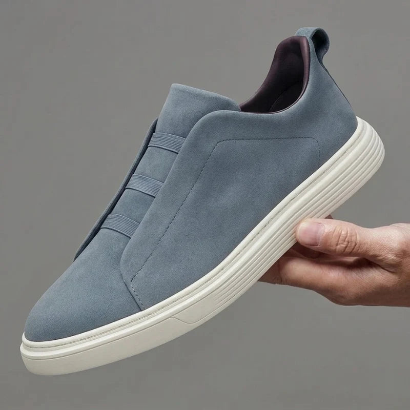 Men’s Stylish Suede Slip-On Sneakers | Casual