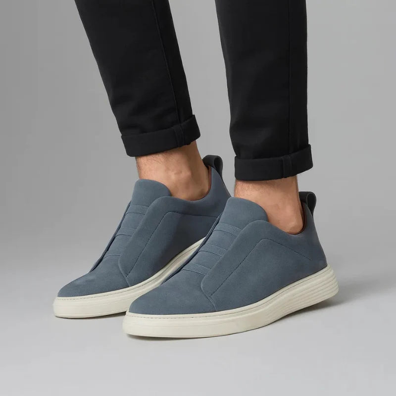 Men’s Stylish Suede Slip-On Sneakers | Casual