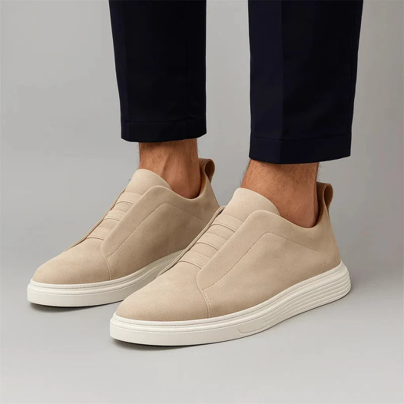 Men’s Stylish Suede Slip-On Sneakers | Casual