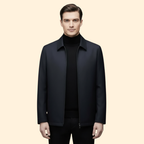 Men Jacket with Zip Front