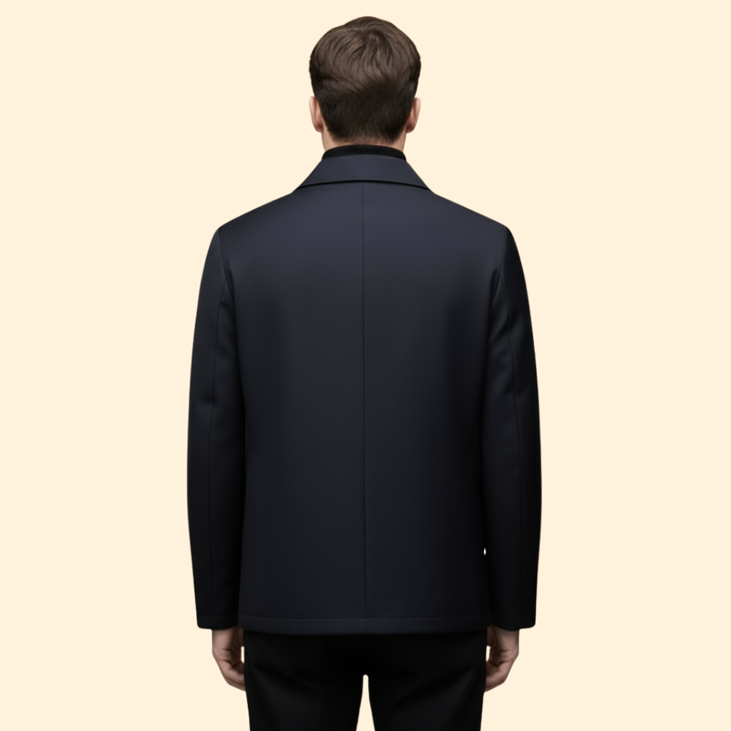 Men Jacket with Zip Front
