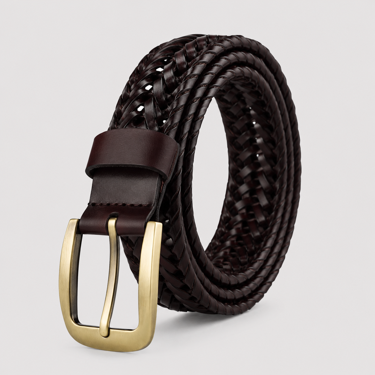 Men's Stylish Woven Belt | Casual Business Accessory