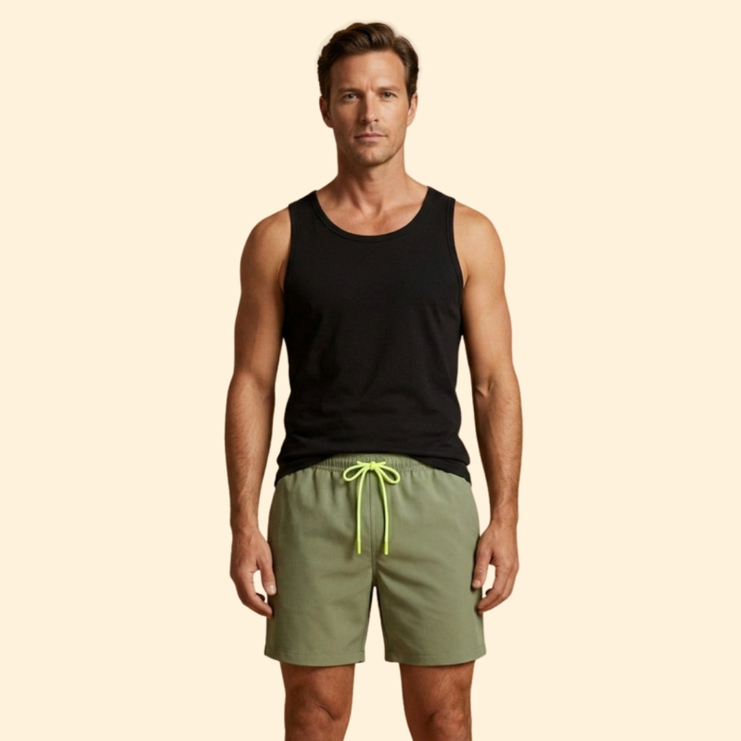 Men's Bold Drawstring Swim Shorts