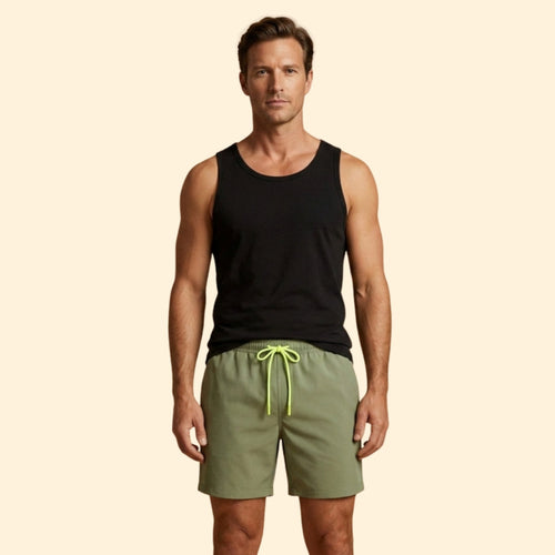 Men's Bold Drawstring Swim Shorts