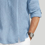 Men's Casual Henley Shirt