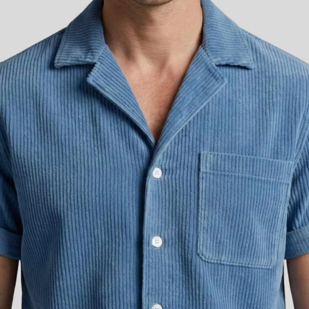 Men’s Casual Shirt & Shorts Set
