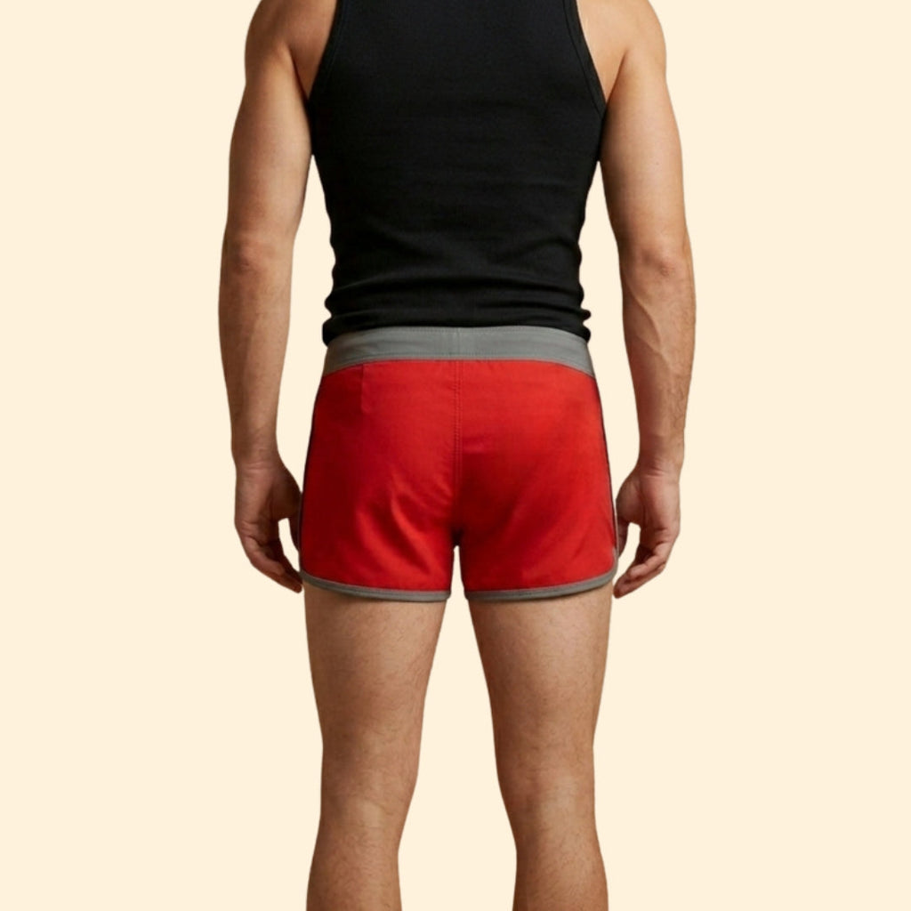 Men's Color Block Swim Shorts
