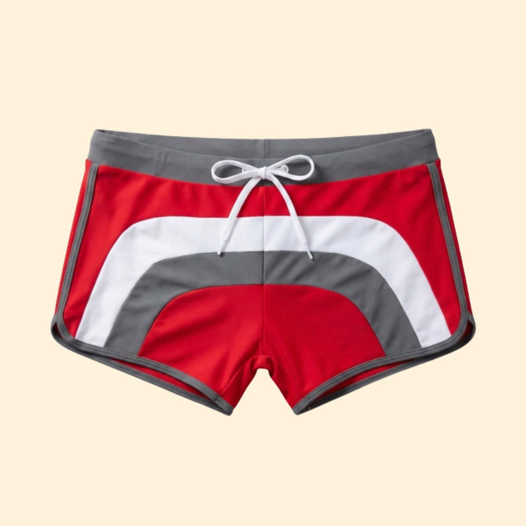 Men's Color Block Swim Shorts