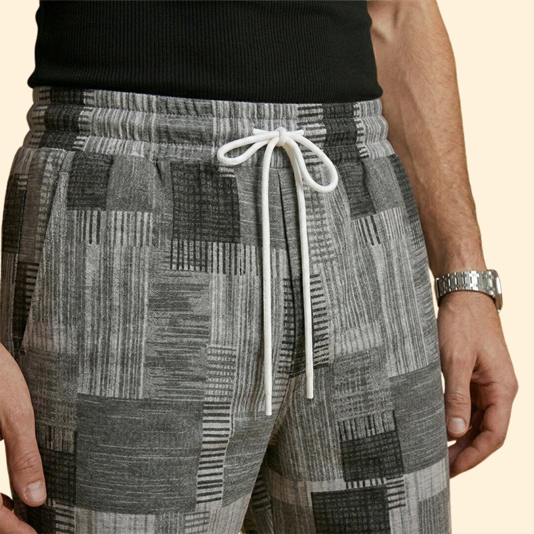 Men's Geometric Print Swim Shorts