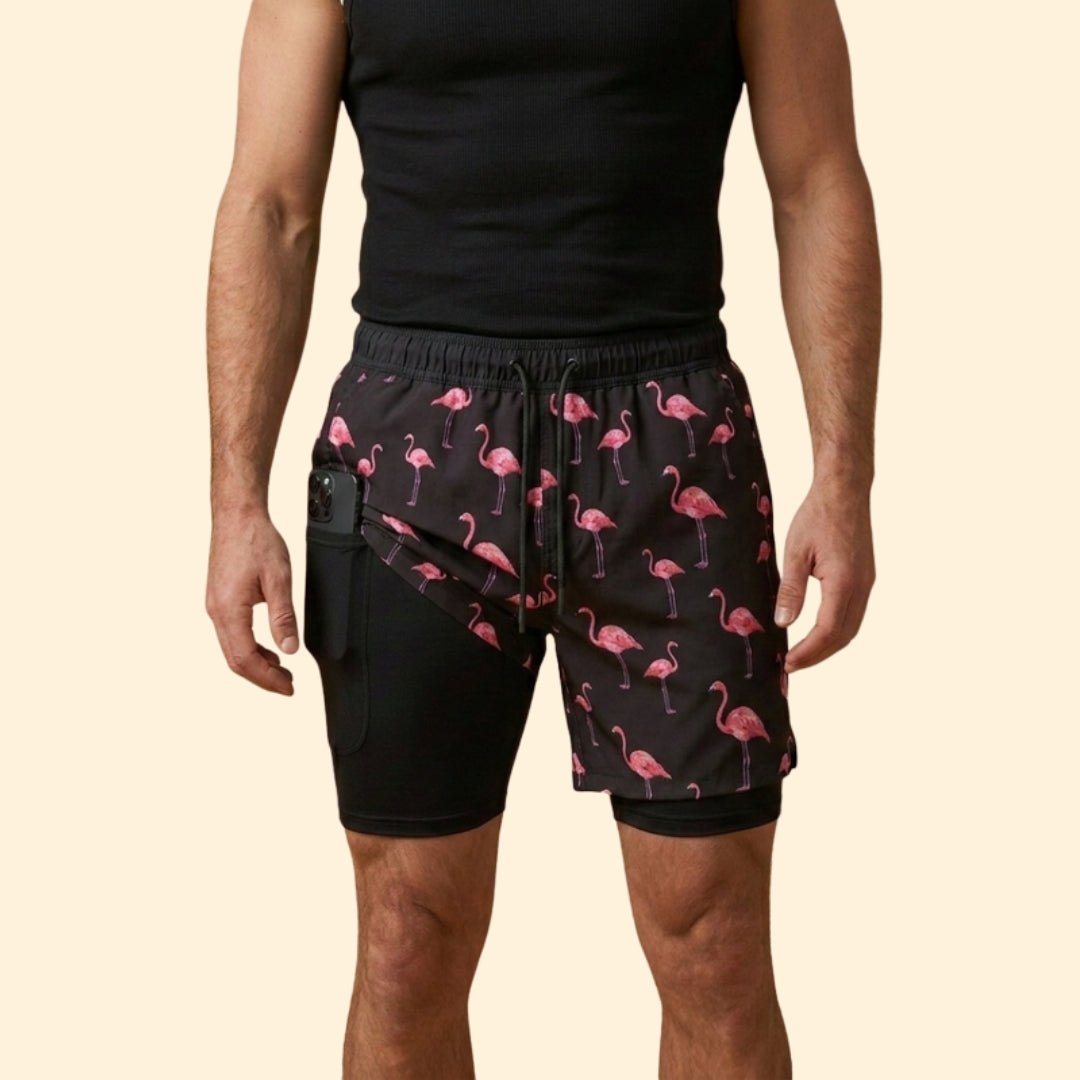 Men's Graphic Swim Shorts