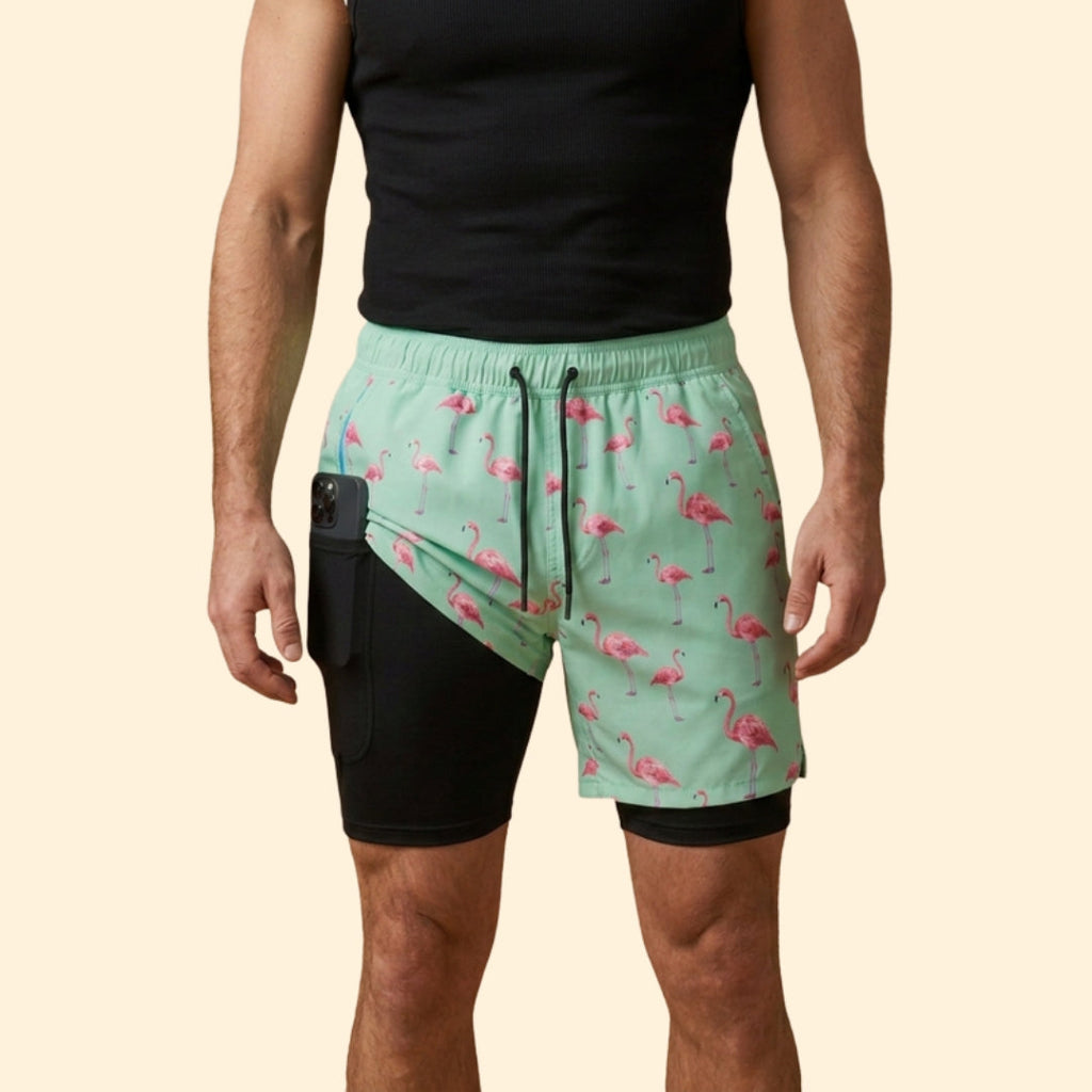 Men's Graphic Swim Shorts
