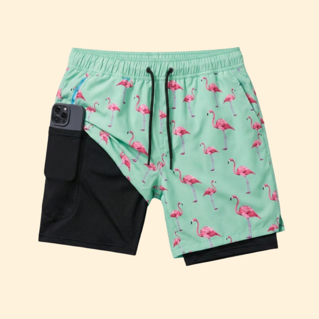 Men's Graphic Swim Shorts