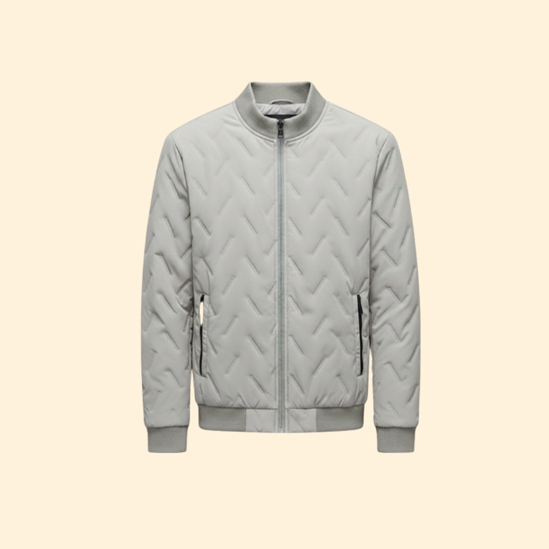 Men's Hip-Length Bomber Jacket