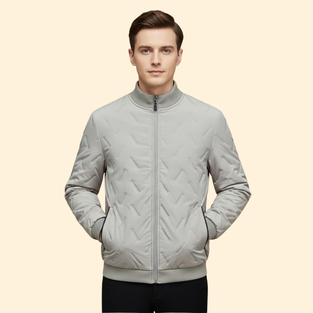 Men's Hip-Length Bomber Jacket