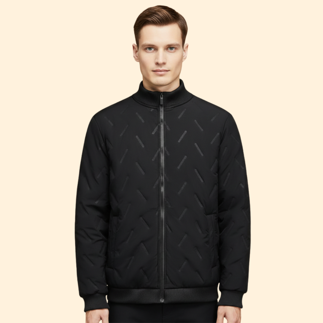 Men's Hip-Length Bomber Jacket