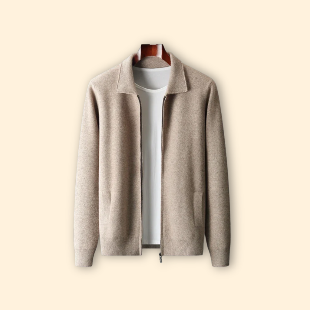 Men’s Knit Ziper Jacket