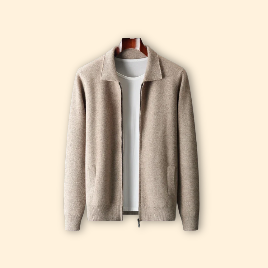 Men’s Knit Ziper Jacket