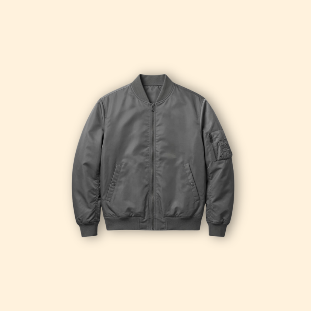 Men’s Lined Bomber Jacket