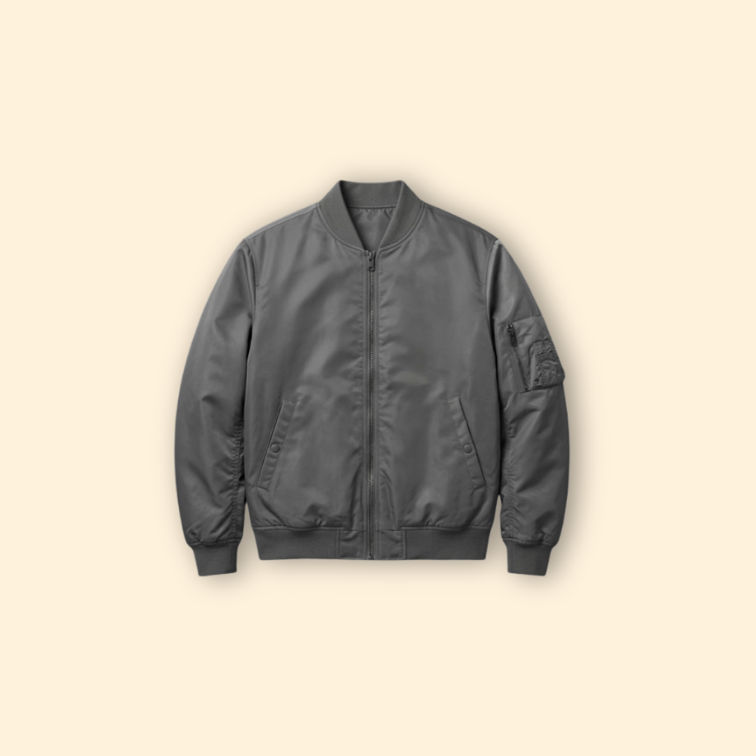 Men’s Lined Bomber Jacket