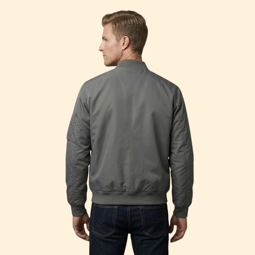 Men’s Lined Bomber Jacket