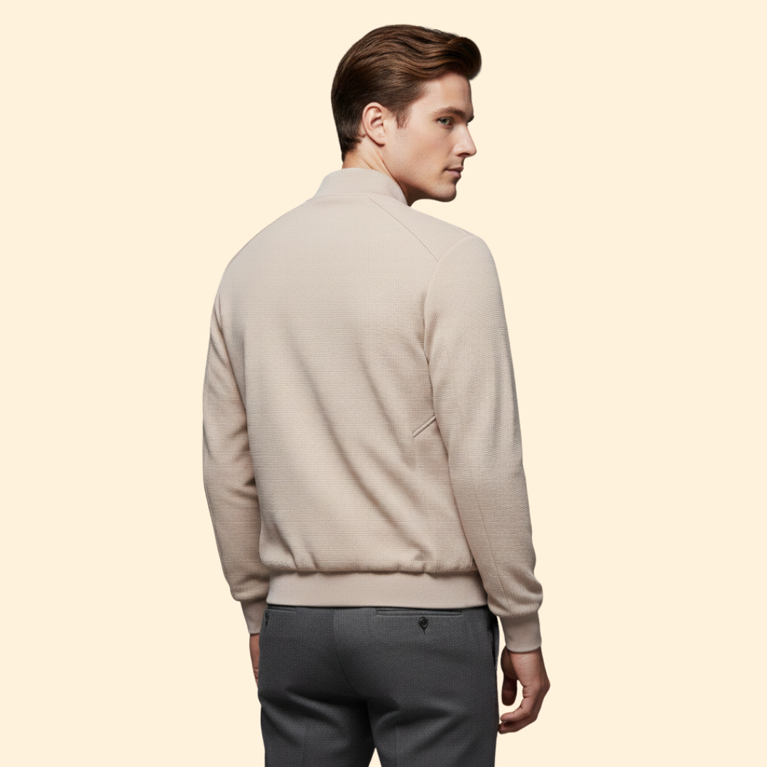 Men’s Modern Bomber Jacket