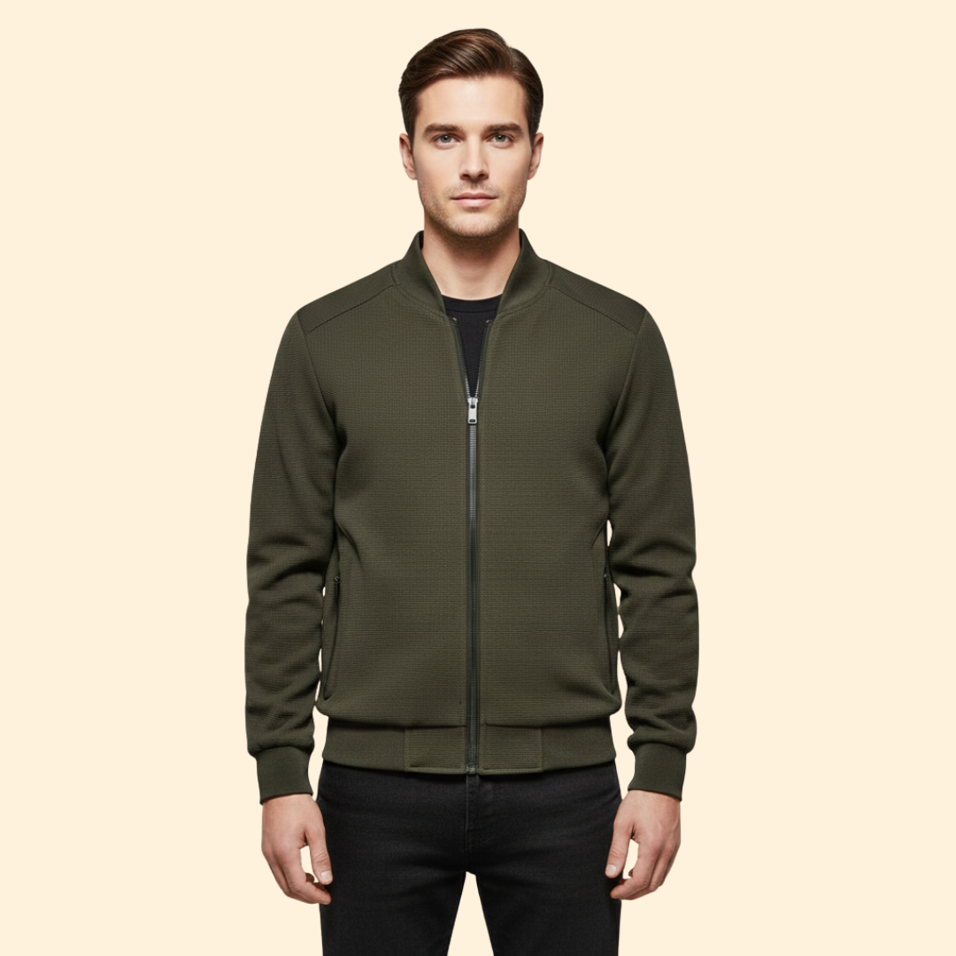 Men’s Modern Bomber Jacket