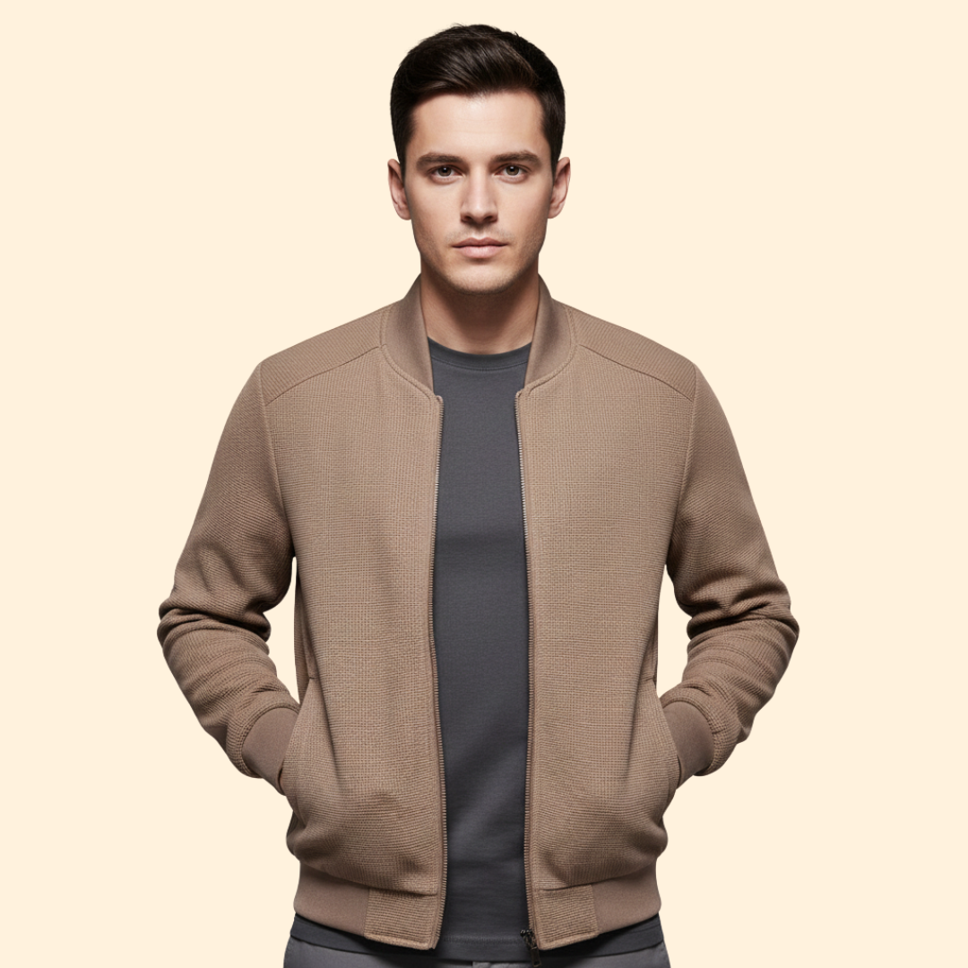 Men’s Modern Bomber Jacket