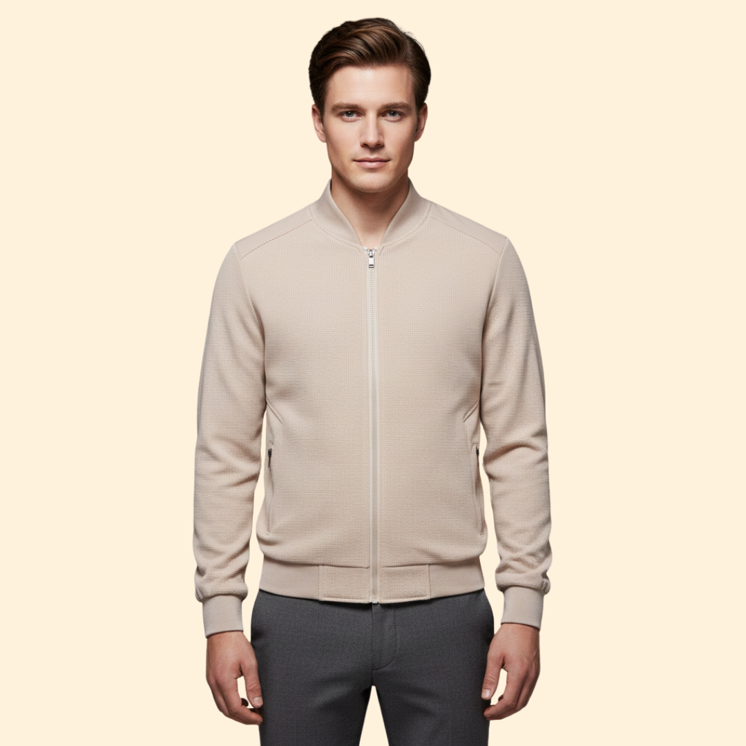 Men’s Modern Bomber Jacket