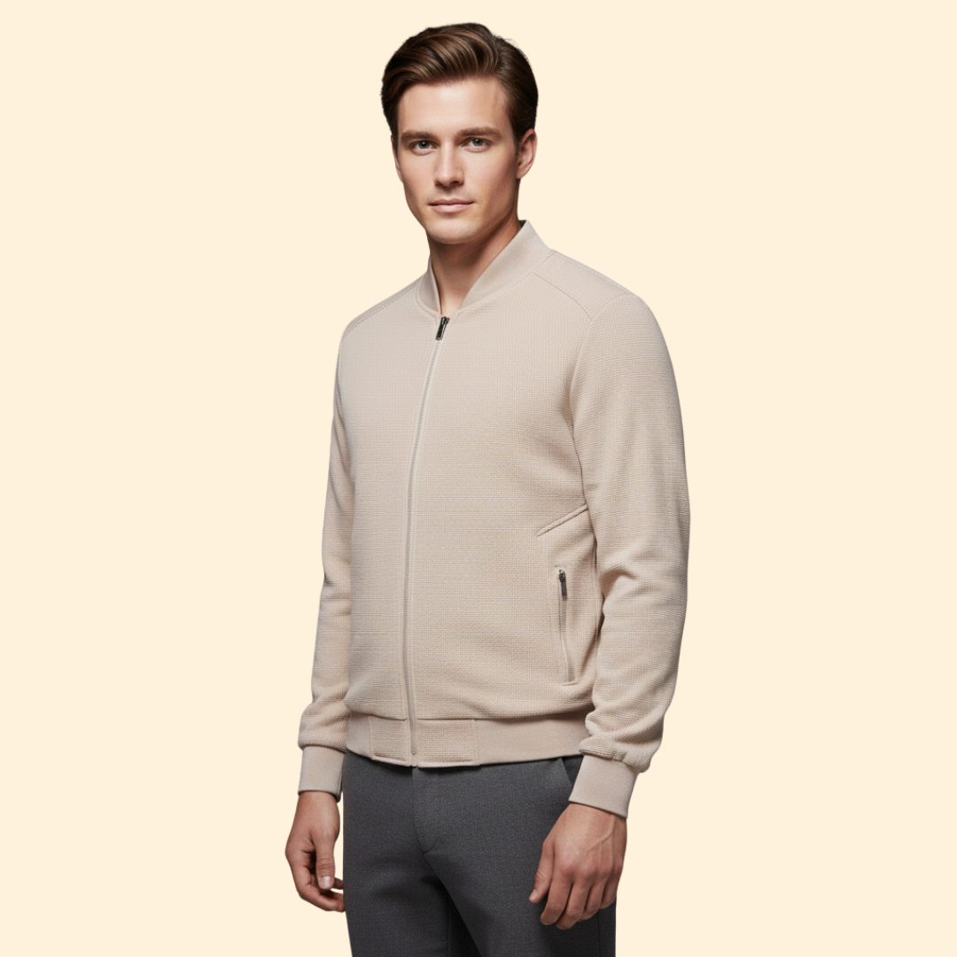 Men’s Modern Bomber Jacket
