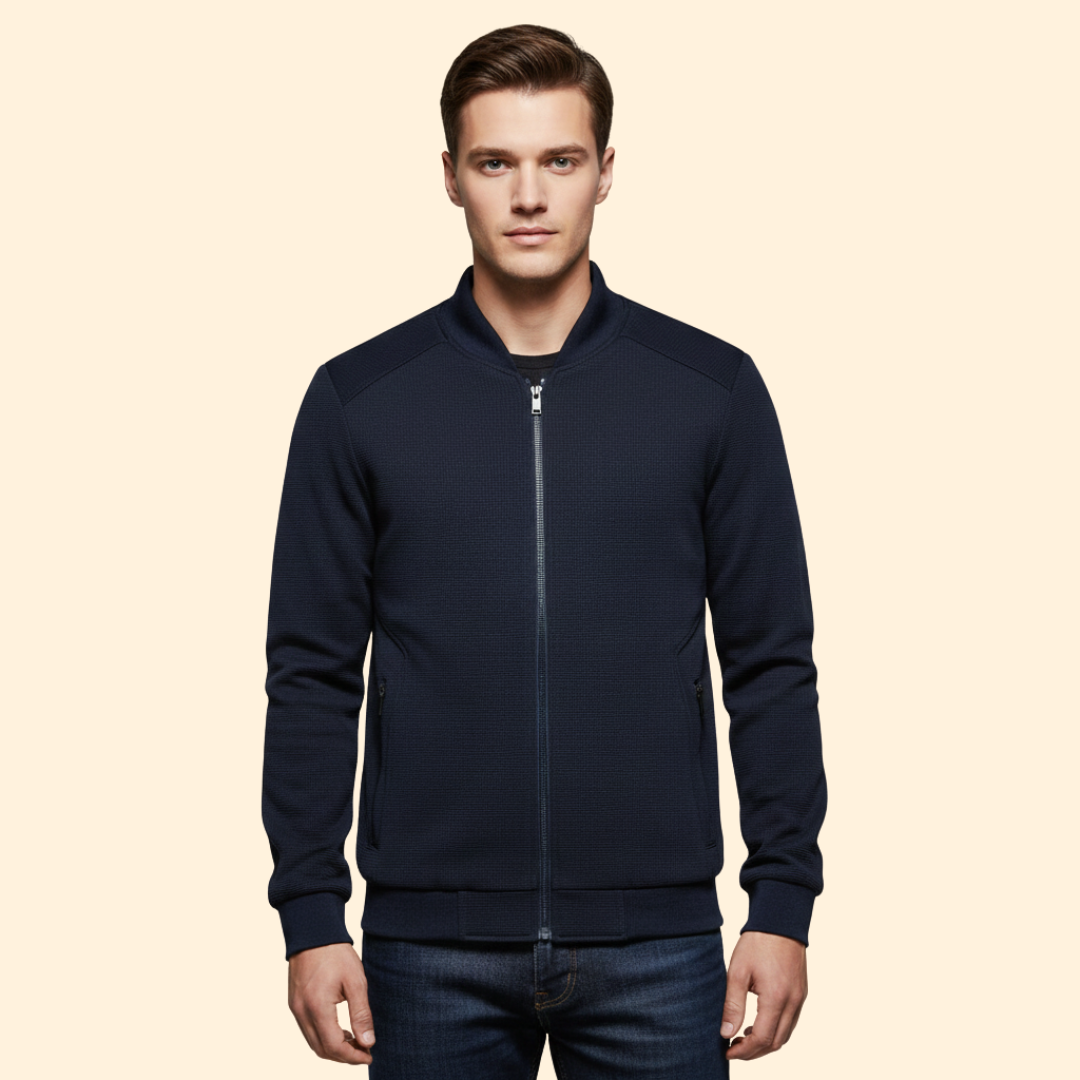 Men’s Modern Bomber Jacket
