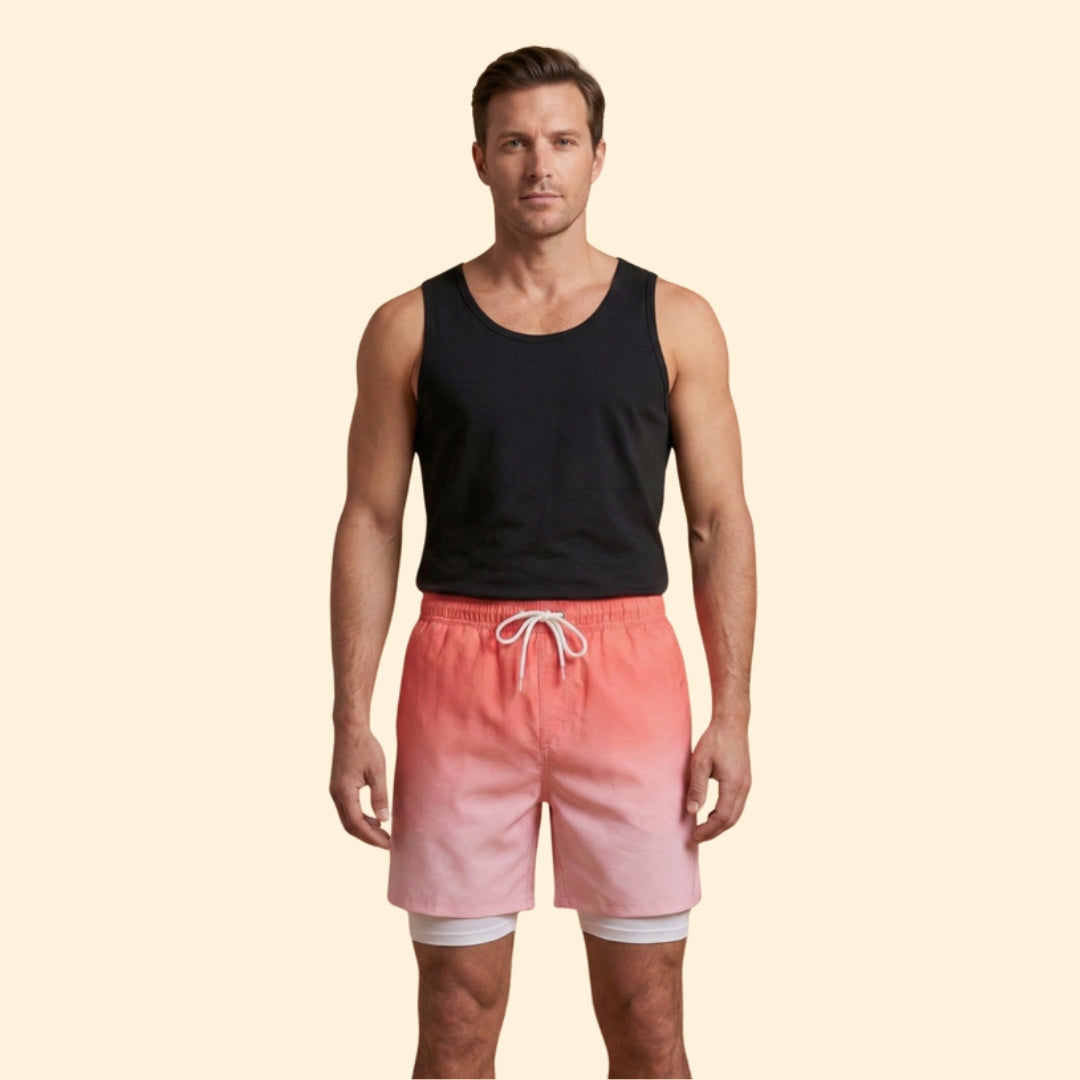Men's Ombre Swim Shorts