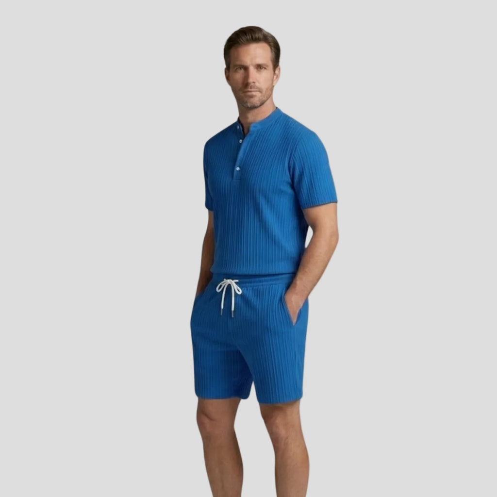 Men’s Pleated Summer Set