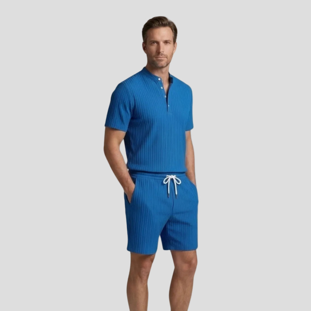 Men’s Pleated Summer Set