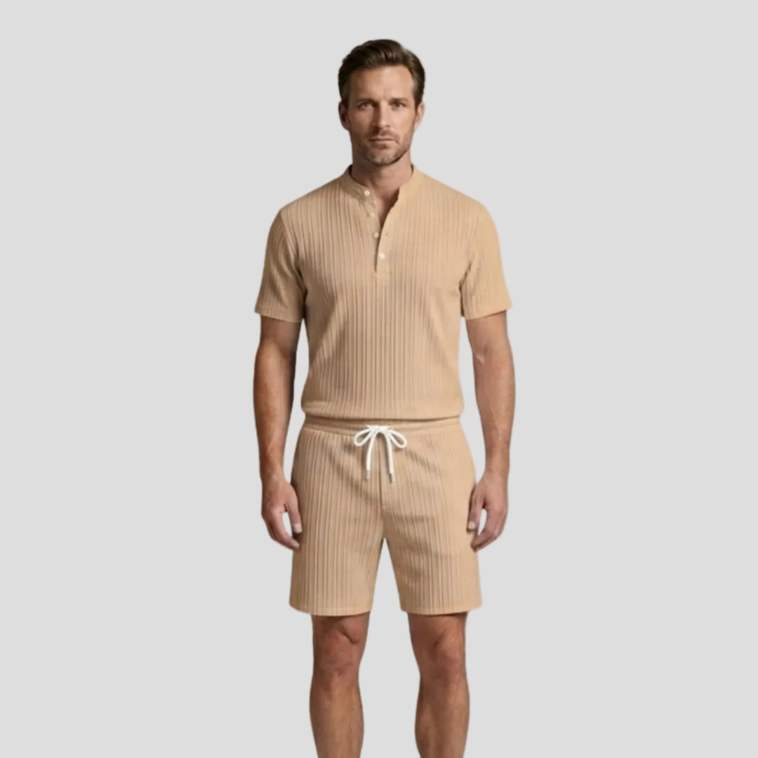 Men’s Pleated Summer Set