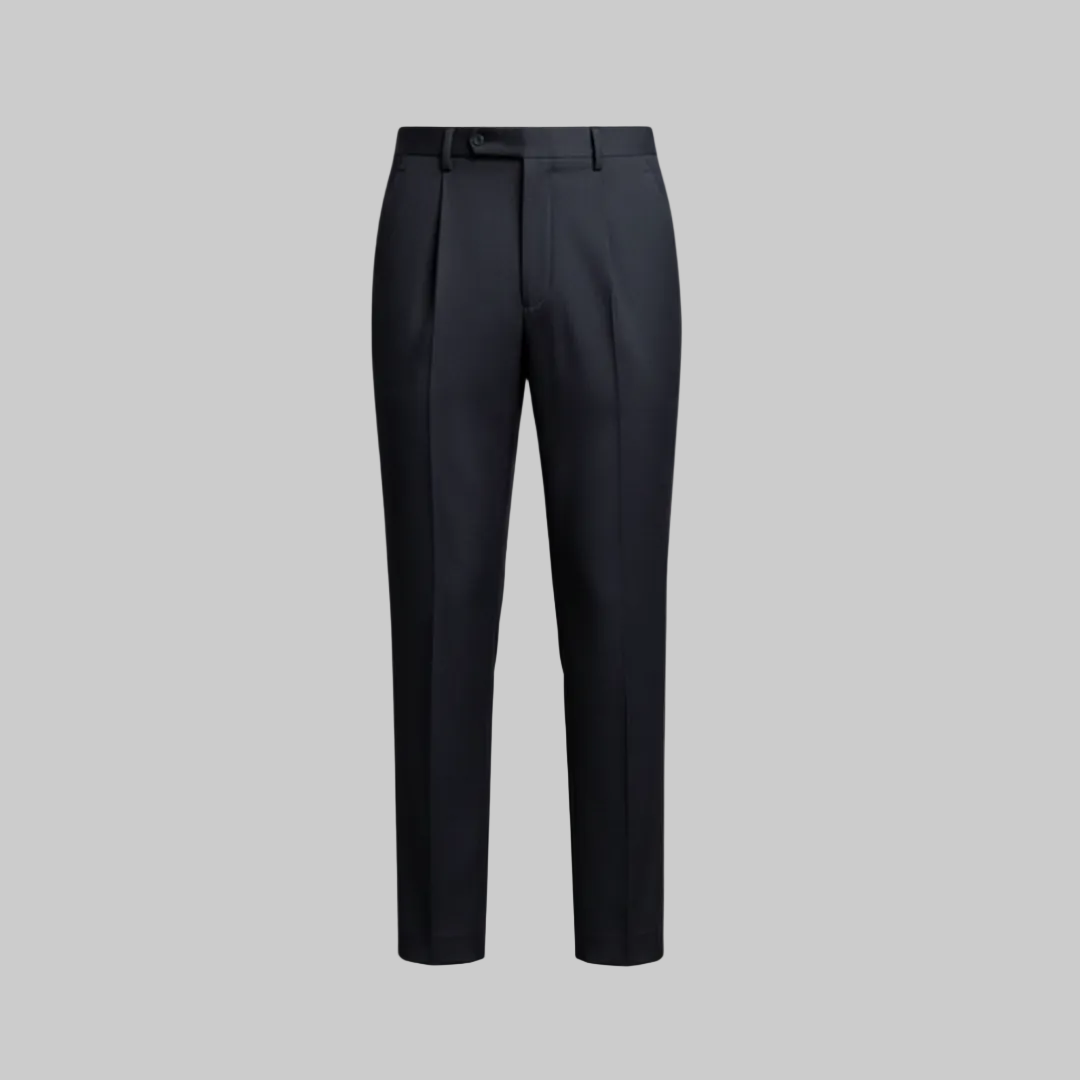 Men's Polyester Blend Trousers