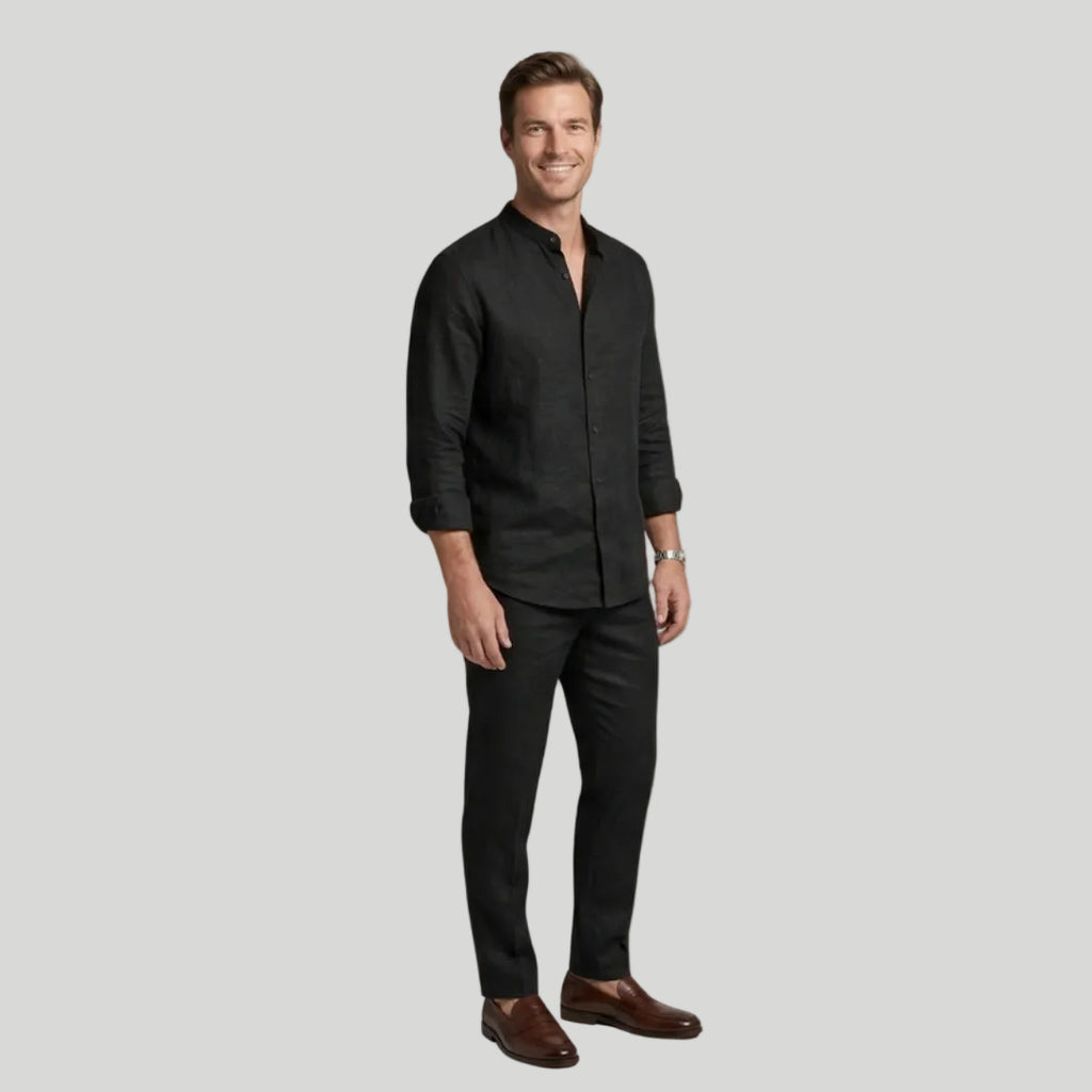 Men's Relaxed Button-Down Set