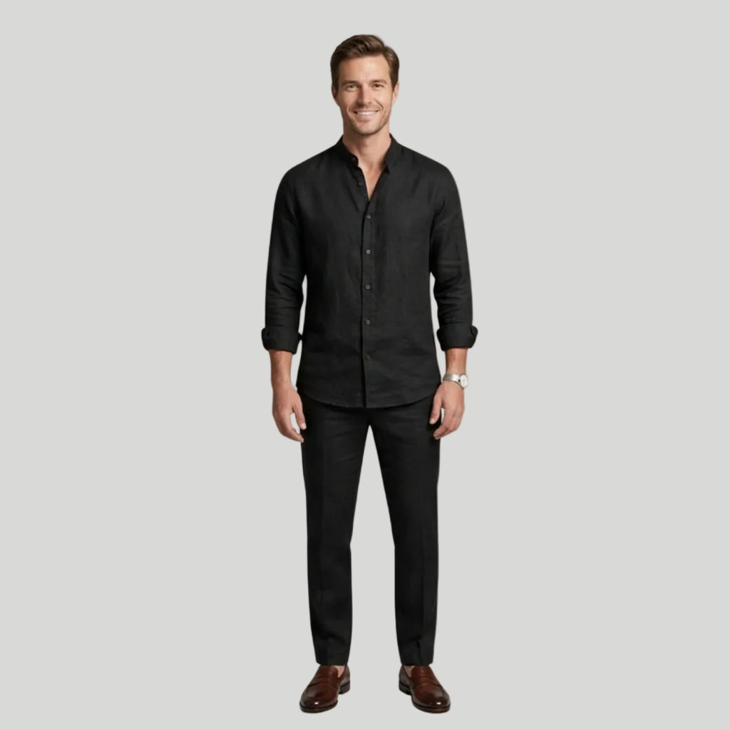 Men's Relaxed Button-Down Set